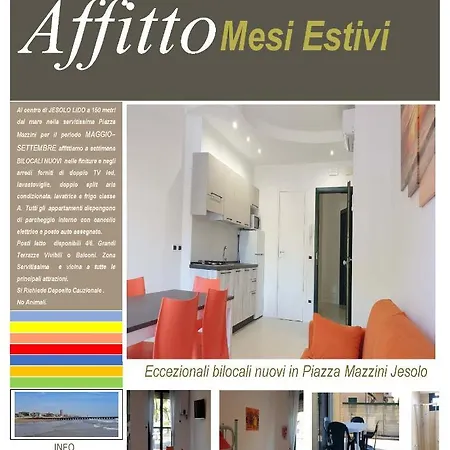 Nuovo Centralissimo 150 Mt Dal Mare Лидо-ди-Езоло